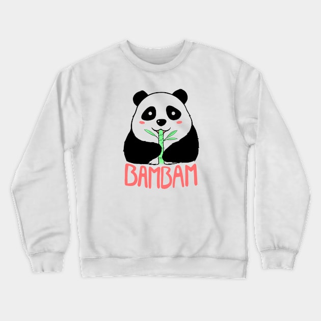 Bambam Crewneck Sweatshirt by riosaputraart